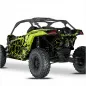 Preview: Quake Leuchtgrün XL Version für Can-Am Maverick X3 2 Doors